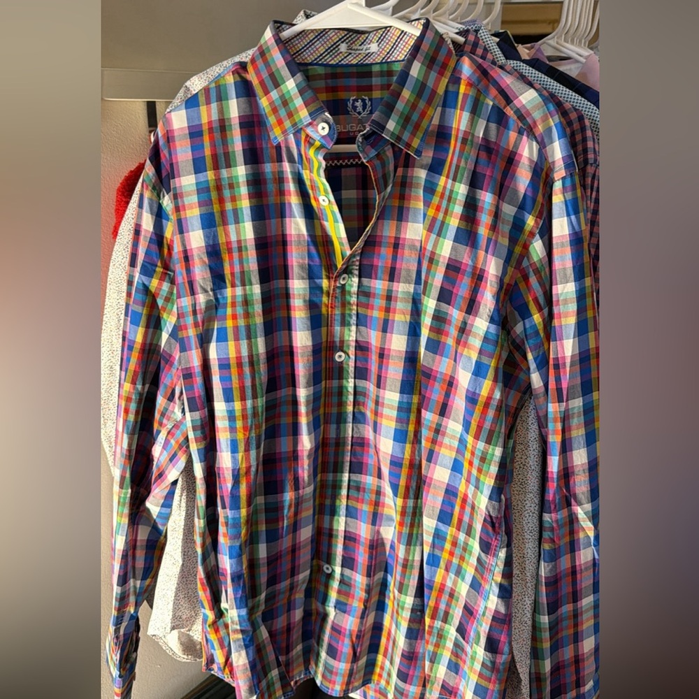 4 Bugatchi Men’s Dress shirts